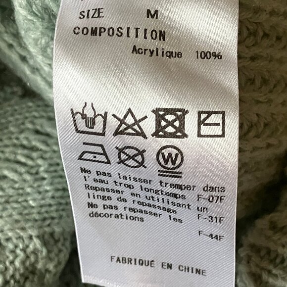 Axes Femme Women's Blue Sweater Pullover Top Size M - Picture 7 of 13